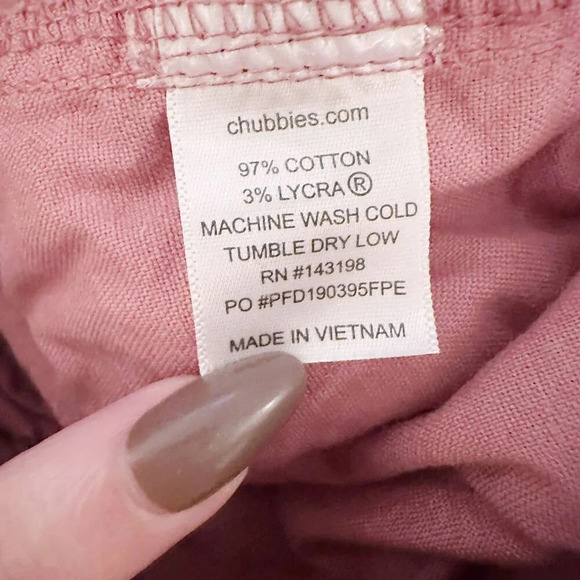 Chubbies Nantucket red Men's Shorts - Picture 5 of 6